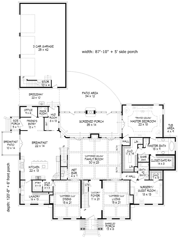 6 Bedroom 4 Bath House Plans: Spacious Living Made Easy