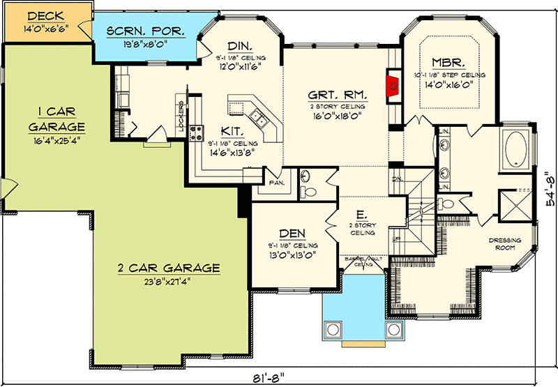 4 Bedroom House Plans with Garage in Back: The Ultimate Family Home