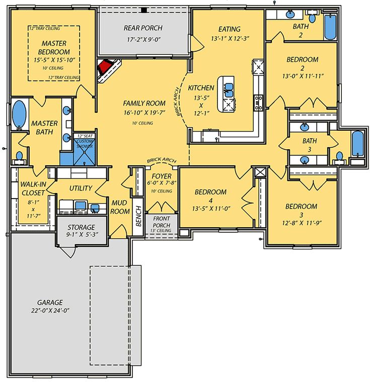 Courtyard House Plans: A Private Oasis in the Heart of Your Home