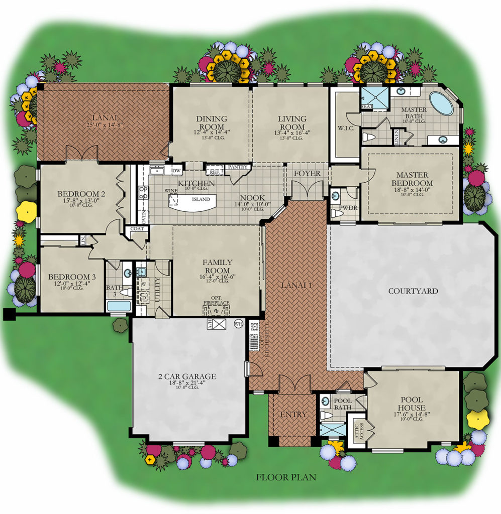 Courtyard House Plans: A Private Oasis in the Heart of Your Home