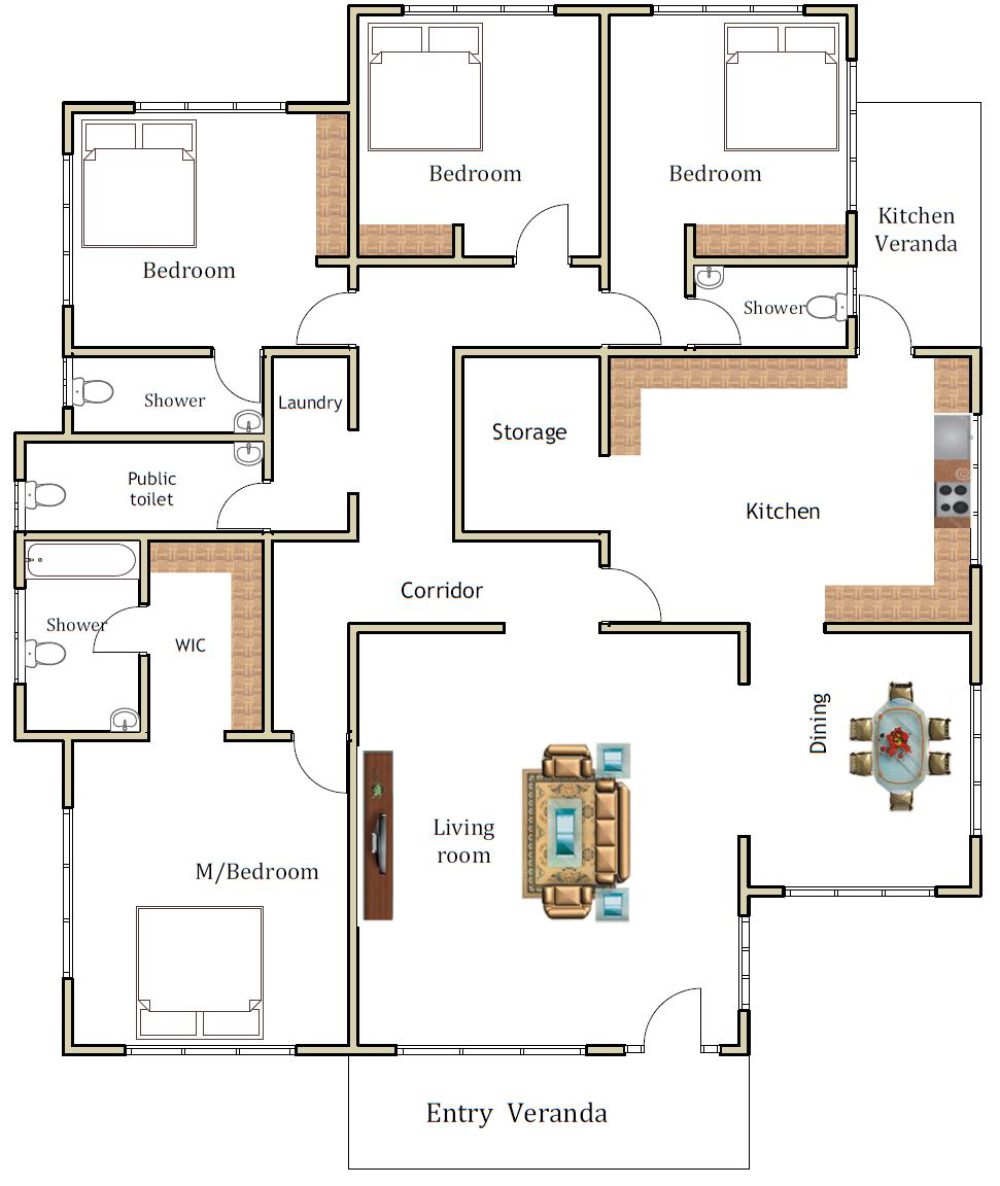 4 Bedroom House Plans Up And Down: A Comprehensive Guide