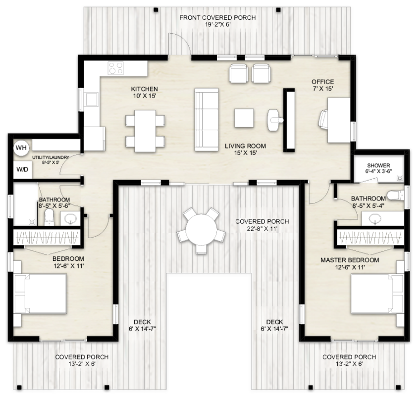 Discover the Perfect Home: 4 Bedroom House Plans U Shape