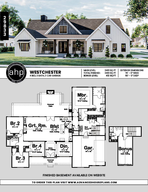 Discover the Charm of 4 Bedroom 1 Story House Plans Farmhouse: A Practical Guide