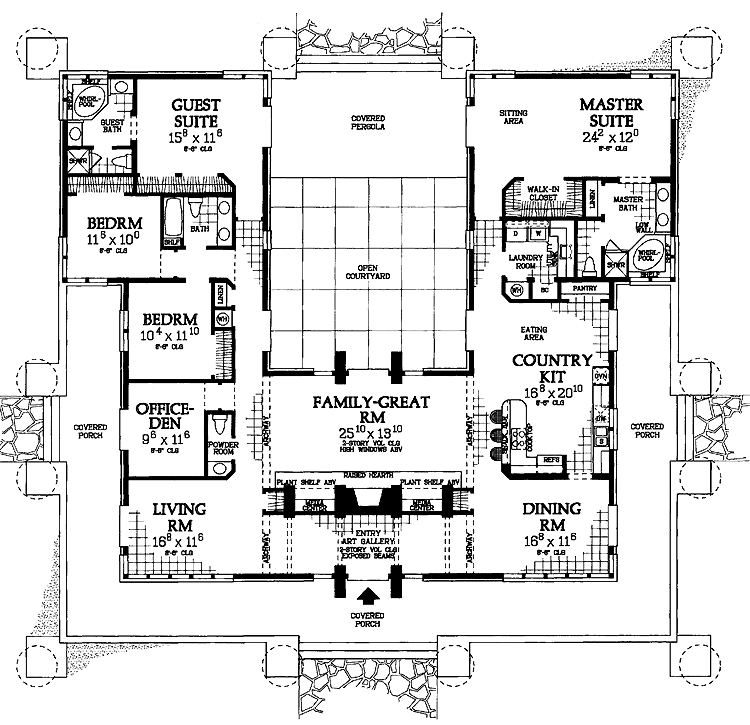 4 Bedroom U Shaped House Plans: A Guide to Building Your Dream Home