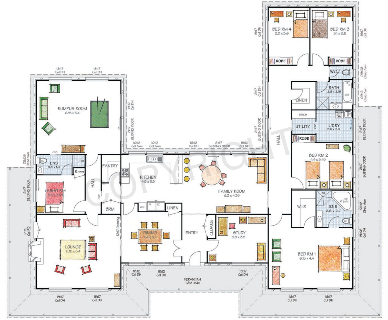 Discover the Perfect Home: 4 Bedroom House Plans U Shape