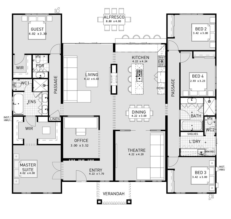 6 Bedroom 4 Bath House Plans: Spacious Living Made Easy