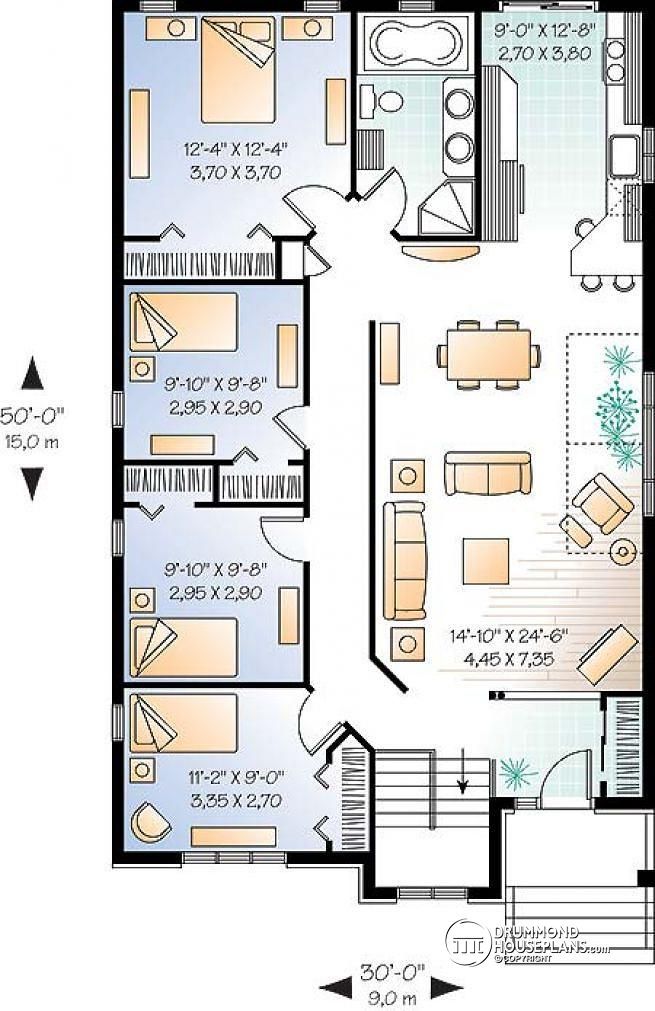 Small 4 Bedroom House Plans 1 Story: Perfect for Families and Budget-Friendly