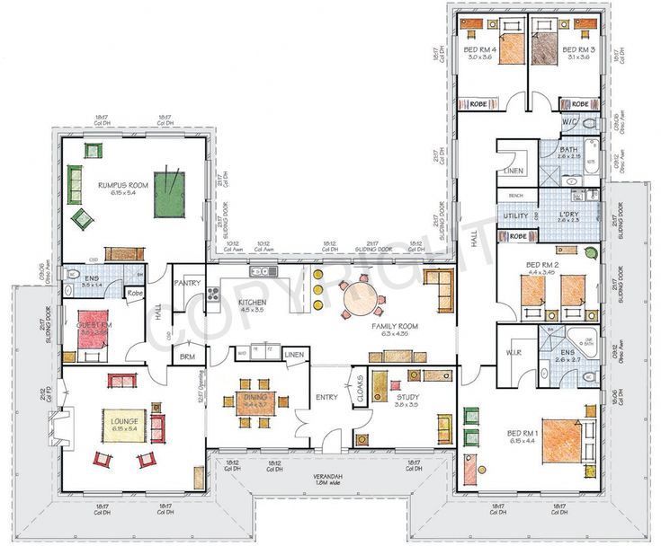 4 Bedroom U Shaped House Plans: A Guide to Building Your Dream Home