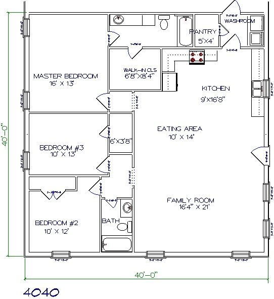 40x60 Metal House Plans: A Comprehensive Guide to 4-Bedroom Homes