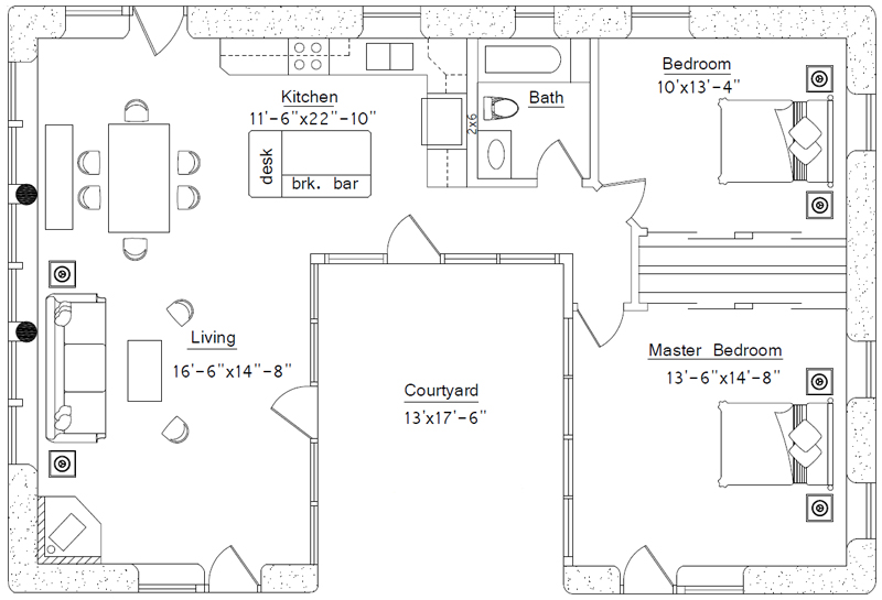 Discover the Perfect Home: 4 Bedroom House Plans U Shape