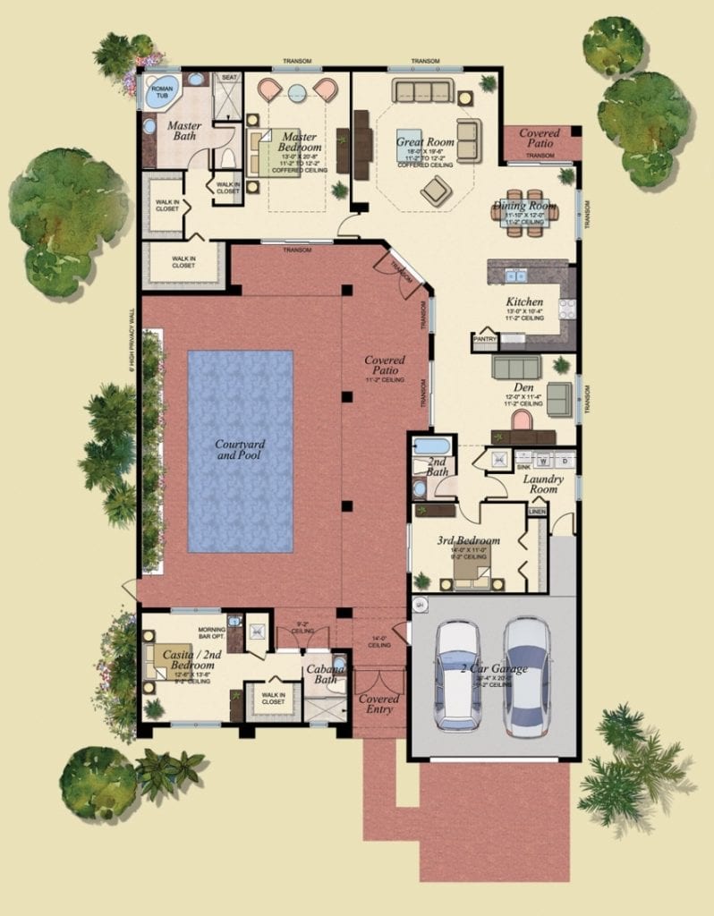 Discover the Perfect Home: 4 Bedroom House Plans U Shape