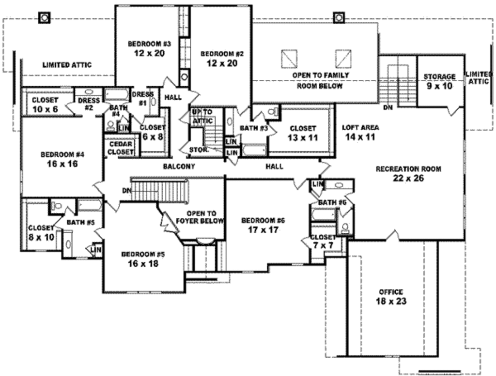 6 Bedroom 4 Bath House Plans: Spacious Living Made Easy